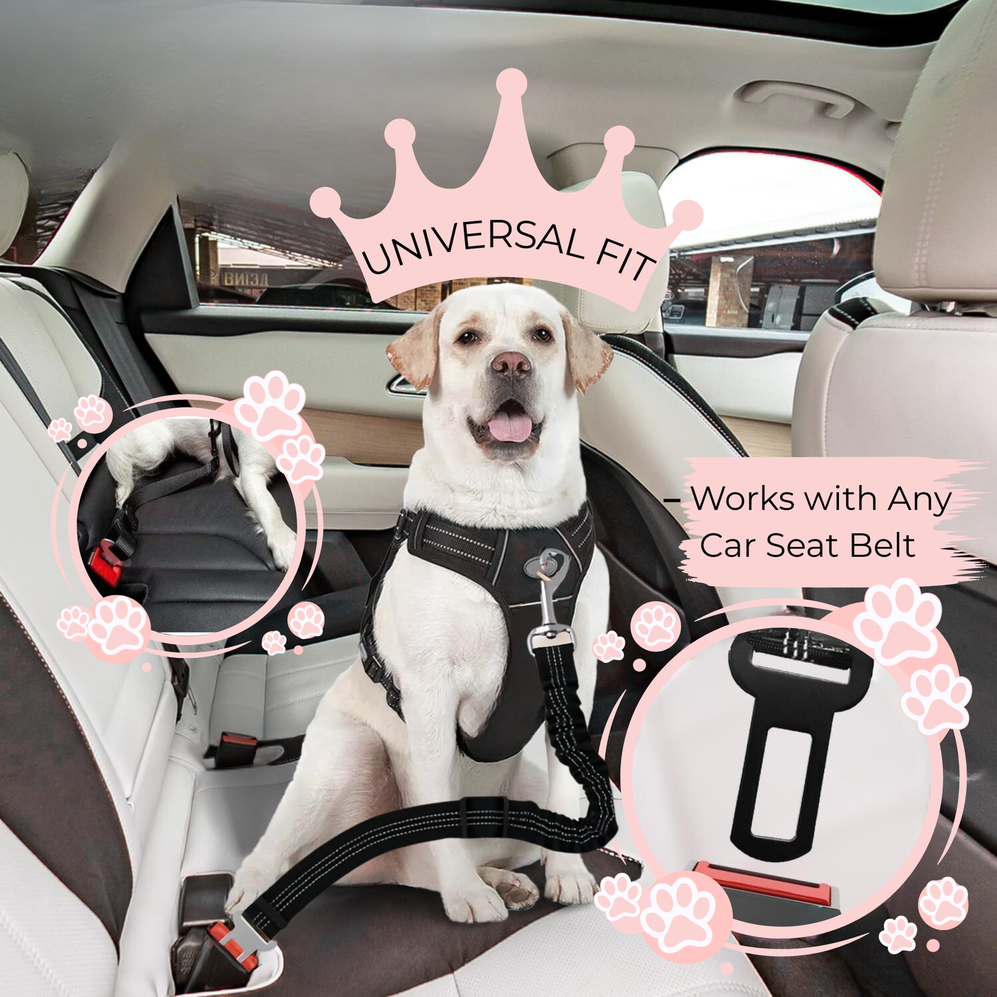 RideSafe™ Pet Seat Belt