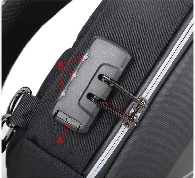 UrbanShield™ Anti-Theft Bag with USB Port