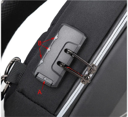 UrbanShield™ Anti-Theft Bag with USB Port