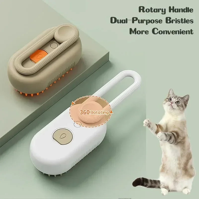 FurEase™ 3-in-1 Pet Grooming Brush