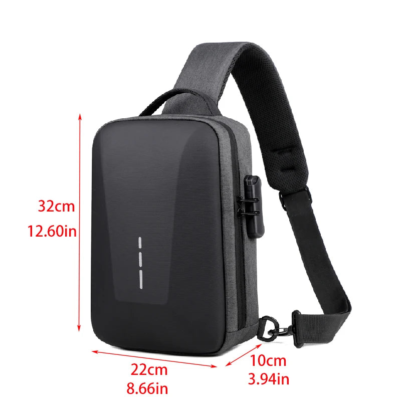 UrbanShield™ Anti-Theft Bag with USB Port