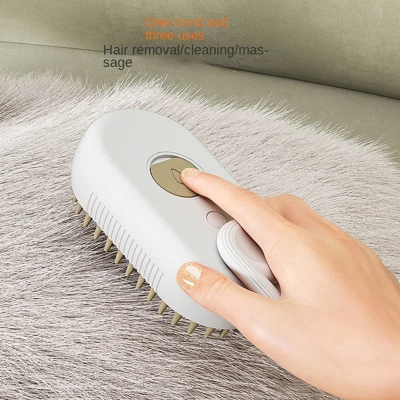 FurEase™ 3-in-1 Pet Grooming Brush